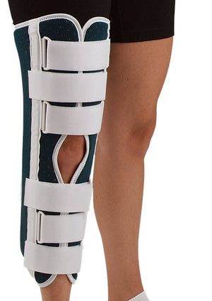 Knee Immobilizer, 24IN Cool Blue, XL Knee Immobilizer, 24IN Cool Blue, XL
