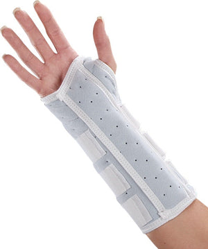 Wrist Splint, Foam, 8" Unbound Edges, Left, Univ Wrist Splint, Foam, 8" Unbound Edges, Left, Univ