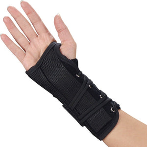 Wrist Splint, Suede Lthret 8" Lace up Closure, RT, S Wrist Splint, Suede Lthret 8" Lace up Closure, RT, S