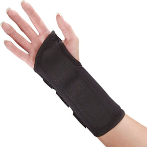 Wrist Splint, Black, 10" D-ring Closure, RT, XL Wrist Splint, Black, 10" D-ring Closure, RT, XL