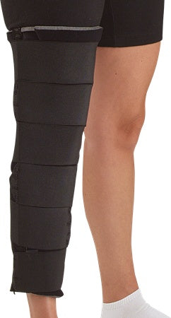 Knee Immobilizer, Cutaway 20IN, Elastic Straps Knee Immobilizer, Cutaway 20IN, Elastic Straps