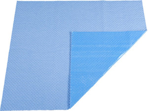 Blue Absorbent Mat Small 46"x40" Blue Absorbent Mat Small 46"x40"