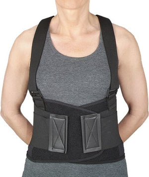 Back Support, Workers w/Suspenders,Black, 48-52",XXL Back Support, Workers w/Suspenders,Black, 48-52",XXL
