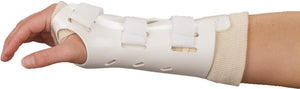 Prefab Fracture Bracing Wrist W/OThumb, LT, M Prefab Fracture Bracing Wrist W/OThumb, LT, M