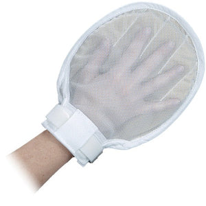 Hand Mitten, Padded Coolknit,Seawave,Opt Tie,Fngr Hand Mitten, Padded Coolknit,Seawave,Opt Tie,Fngr