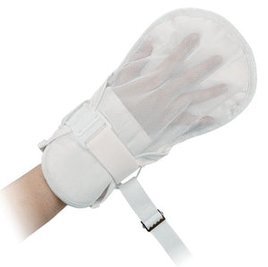 Hand Mitten, 3-D Palmer Grip Cotton,Loop/Lock,Finger Sep Hand Mitten, 3-D Palmer Grip Cotton,Loop/Lock,Finger Sep