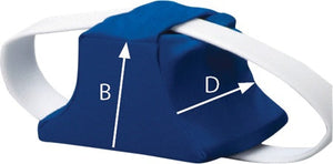 Foam Positioner, Knee Wedge W/Straps&Cover,8x5x4.5x6 Foam Positioner, Knee Wedge W/Straps&Cover,8x5x4.5x6