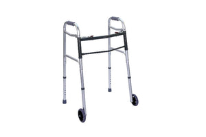 Aluminum Walker Standard w/ Wheels, 2/cs Aluminum Walker Standard w/ Wheels, 2/cs