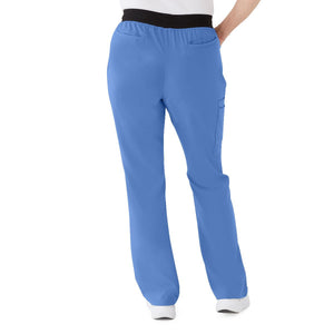 Coastal AVE Women's Scrub Pant, Ceil Blue, XS Petite Coastal AVE Women's Scrub Pant, Ceil Blue, XS Petite