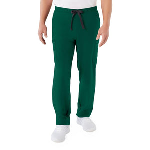 Clinton AVE Unisex Scrub Pants with 6 Pockets, Hunter, Size XS Clinton AVE Unisex Scrub Pants with 6 Pockets, Hunter, Size XS