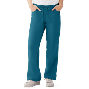 PerforMAX Women's Modern Fit Boot-Cut Scrub Pants with 2 Pockets, Caribbean Blue, Size 3XL PerforMAX Women's Modern Fit Boot-Cut Scrub Pants with 2 Pockets, Caribbean Blue, Size 3XL