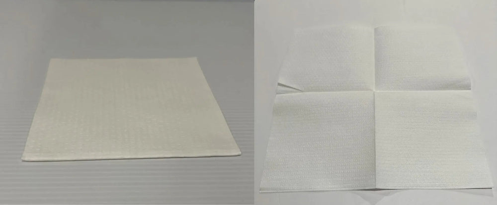 Non-Treated Absorbent Towelettes -Blue (wipes) 200 per cs 12x13