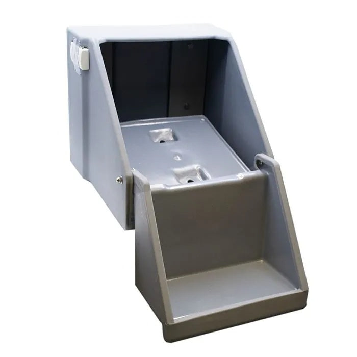 Safe Cube Dispensor (a unique containment system with liquid alarm for formalin spills)