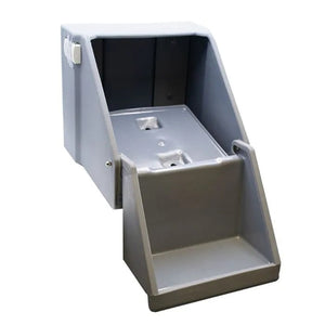 Safe Cube Dispensor (a unique containment system with liquid alarm for formalin spills) Safe Cube Dispensor (a unique containment system with liquid alarm for formalin spills)