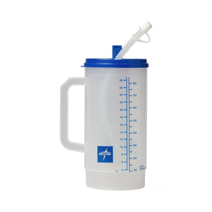 Insulated Carafe with Graduations, Clear with Blue Lid, 32 oz. with Graduations to 28 oz. Insulated Carafe with Graduations, Clear with Blue Lid, 32 oz. with Graduations to 28 oz.