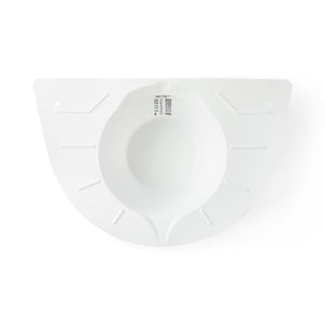 Standard Specimen Collector Pan for Urine and Stool, White with Black Graduations, 900 mL, 30 oz. Standard Specimen Collector Pan for Urine and Stool, White with Black Graduations, 900 mL, 30 oz.