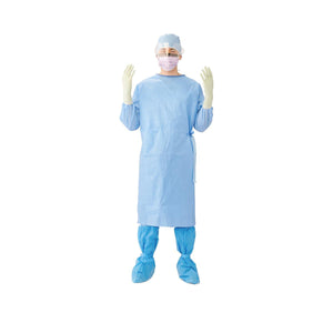 Sirus Poly Reinforced Gown with Breathable Sleeves, Size XLG Sirus Poly Reinforced Gown with Breathable Sleeves, Size XLG