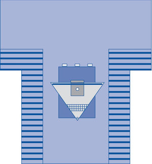 Sterile Knee Arthroscopy T-Drape with Fluid Control Pouch, 114" x 122" x 90" Sterile Knee Arthroscopy T-Drape with Fluid Control Pouch, 114" x 122" x 90"