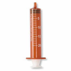 Amber Oral Syringe, 20 mL Amber Oral Syringe, 20 mL
