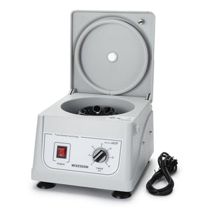 McKesson, Fixed Speed Centrifuge McKesson 6 Place Fixed Angle Rotor Fixed speed at 3,400 RPM, Count of 1 McKesson, Fixed Speed Centrifuge McKesson 6 Place Fixed Angle Rotor Fixed speed at 3,400 RPM, Count of 1