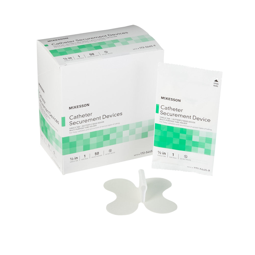 McKesson, Catheter Securement Device NonSterile, 2.5 Inch Tab, Box Of 50