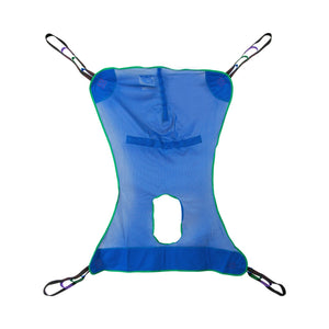 McKesson, Full Body Commode Sling McKesson 4 or 6 Point Without Head Support Medium 600 lbs. Weight Capacity, Count of 1 McKesson, Full Body Commode Sling McKesson 4 or 6 Point Without Head Support Medium 600 lbs. Weight Capacity, Count of 1