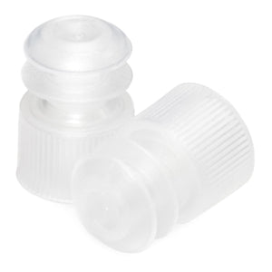 McKesson, Tube Closure Polyethylene Flanged Plug Cap Natural 12 mm 12 mm Test Tubes 177-118127C, Count of 1000 McKesson, Tube Closure Polyethylene Flanged Plug Cap Natural 12 mm 12 mm Test Tubes 177-118127C, Count of 1000