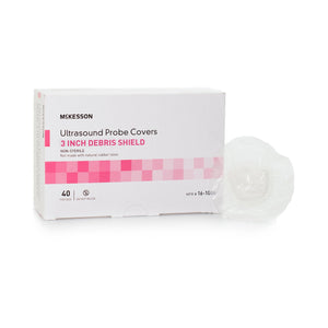 McKesson, Ultrasound Probe Cover McKesson 1 X 8 Inch Polyurethane NonSterile For use with Ultrasound Probe, Box Of 40 McKesson, Ultrasound Probe Cover McKesson 1 X 8 Inch Polyurethane NonSterile For use with Ultrasound Probe, Box Of 40