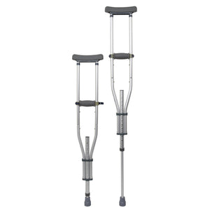 McKesson, Underarm Crutches McKesson Aluminum Frame Youth / Adult / Tall Adult 300 lbs. Weight Capacity Push B, Box Of 1 McKesson, Underarm Crutches McKesson Aluminum Frame Youth / Adult / Tall Adult 300 lbs. Weight Capacity Push B, Box Of 1