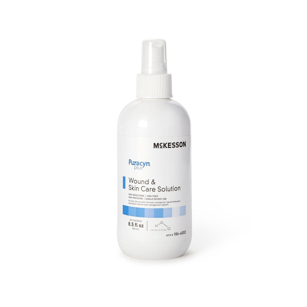 McKesson, Wound Cleanser Puracyn Plus Pump Bottle NonSterile Antimicrobial, 8.5 Oz