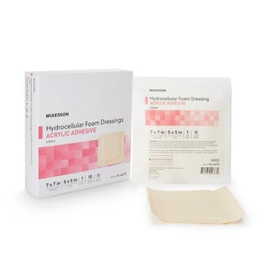 McKesson, Foam Dressing, Count of 100 McKesson, Foam Dressing, Count of 100