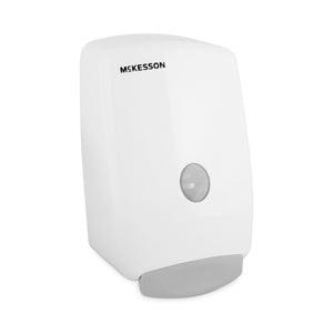 McKesson, Soap Dispenser McKesson White Plastic Push Bar 2000 mL Wall Mount, Count of 12 McKesson, Soap Dispenser McKesson White Plastic Push Bar 2000 mL Wall Mount, Count of 12
