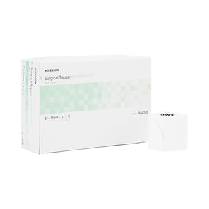 McKesson, Medical Tape McKesson Waterproof 2 Inch X 10 Yard White NonSterile, Box Of 6 McKesson, Medical Tape McKesson Waterproof 2 Inch X 10 Yard White NonSterile, Box Of 6