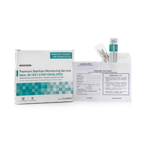 McKesson, Sterilizer Monitoring Mail-In Service, Box Of 1 McKesson, Sterilizer Monitoring Mail-In Service, Box Of 1