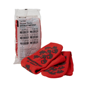 McKesson, Slipper Socks Unisex Adult X-Large Double Tread 40-3811-001, Count of 48 McKesson, Slipper Socks Unisex Adult X-Large Double Tread 40-3811-001, Count of 48