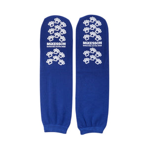 McKesson, Slipper Socks Unisex Adult Bariatric X-Wide Double Tread 40-1099-001, Count of 48 McKesson, Slipper Socks Unisex Adult Bariatric X-Wide Double Tread 40-1099-001, Count of 48