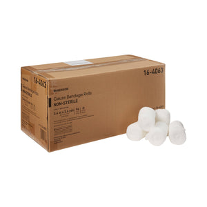 McKesson, Fluff Bandage Roll McKesson Cotton 6-Ply 3-2/5 Inch X 3-3/5 Yard Roll Shape NonSterile, Count of 96 McKesson, Fluff Bandage Roll McKesson Cotton 6-Ply 3-2/5 Inch X 3-3/5 Yard Roll Shape NonSterile, Count of 96