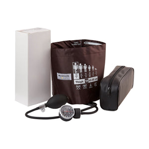 McKesson, Aneroid Sphygmomanometer with Cuff McKesson LUMEON 2-Tube Pocket Size Hand Held Size Large McKesson, Aneroid Sphygmomanometer with Cuff McKesson LUMEON 2-Tube Pocket Size Hand Held Size Large