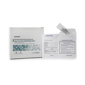 McKesson, Sterilizer Monitoring Mail-In Service, Box Of 12 McKesson, Sterilizer Monitoring Mail-In Service, Box Of 12