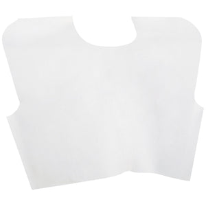 McKesson, Exam Cape White Front / Back Opening Without Closure Unisex McKesson, Exam Cape White Front / Back Opening Without Closure Unisex