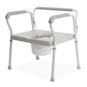 Lumex Imperial Collection Steel 3-in-1 Commode • 34"W x 26"L x 23.5"H Lumex Imperial Collection Steel 3-in-1 Commode • 34"W x 26"L x 23.5"H