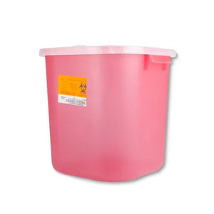 8gal Sharps Container, Translucent Red • 10/pk 8gal Sharps Container, Translucent Red • 10/pk