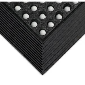 24/Seven Workstation Mat, Grease Resistant • 3'W x 5'L • Black 24/Seven Workstation Mat, Grease Resistant • 3'W x 5'L • Black
