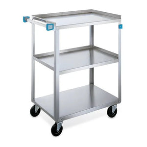 Standard Duty Stainless Steel Carts, 3 Shelves • 16.25"W x 27.5"L x 32.125"H Standard Duty Stainless Steel Carts, 3 Shelves • 16.25"W x 27.5"L x 32.125"H