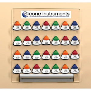 Radiation Badge Storage Board • 14.375W x 1.3125D x 15.5H Radiation Badge Storage Board • 14.375W x 1.3125D x 15.5H