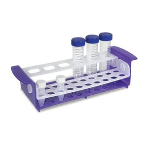 OneRack® Multi Tube Rack • 4.21"W x 12.17"L x 3.03"H • Purple/Natural OneRack® Multi Tube Rack • 4.21"W x 12.17"L x 3.03"H • Purple/Natural