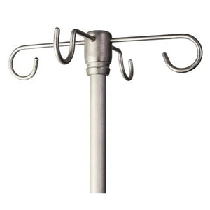 Antimicrobial IV Pole Add Ons, Ram Horns x2 and U-Hook x2 Antimicrobial IV Pole Add Ons, Ram Horns x2 and U-Hook x2