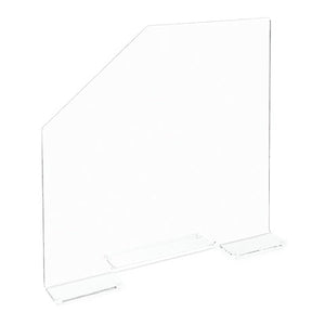 Marketlab Polycarbonate Splash Guards • With Cutaway, Small • 4.5"W x 19"L x 18"H Marketlab Polycarbonate Splash Guards • With Cutaway, Small • 4.5"W x 19"L x 18"H