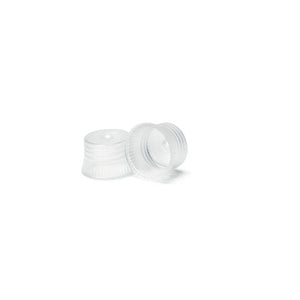 Transparent Color Tube Caps, 12-13mm • Natural Transparent Color Tube Caps, 12-13mm • Natural