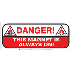 DANGER Wall Signs Warning Sign, 4" x 10" (English) DANGER Wall Signs Warning Sign, 4" x 10" (English)